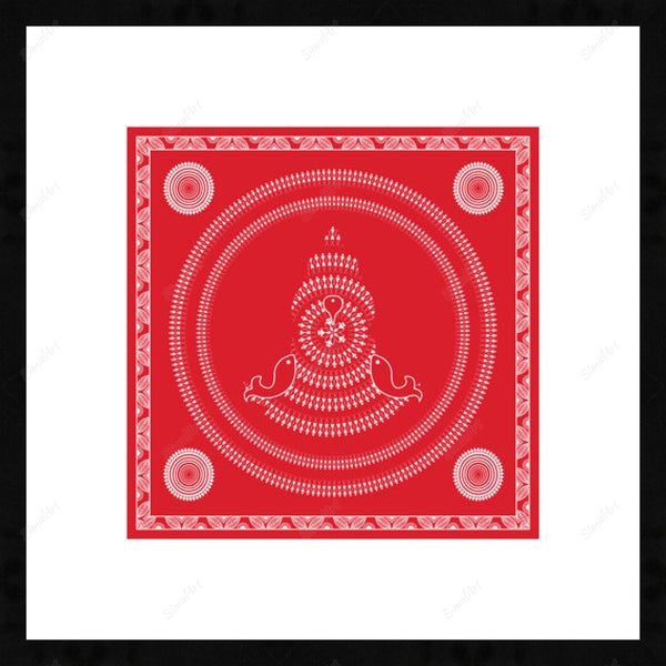 Modern Abstract Warli Art