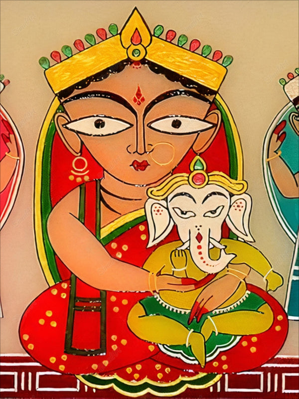 Jamini Roy Painting