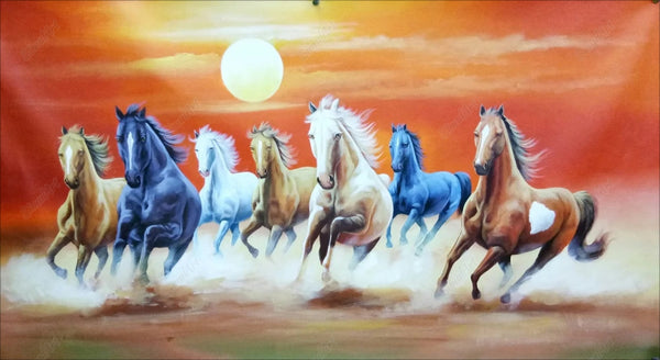 7 Horses Painting Vastu