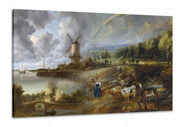 Abstract Landscape Painting