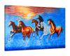 7 Running Horses Painting Vastu