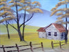 Bob Ross Little House By The Road Painting