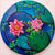 Round Canvas Painting