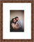 Framed print with mat & glazing