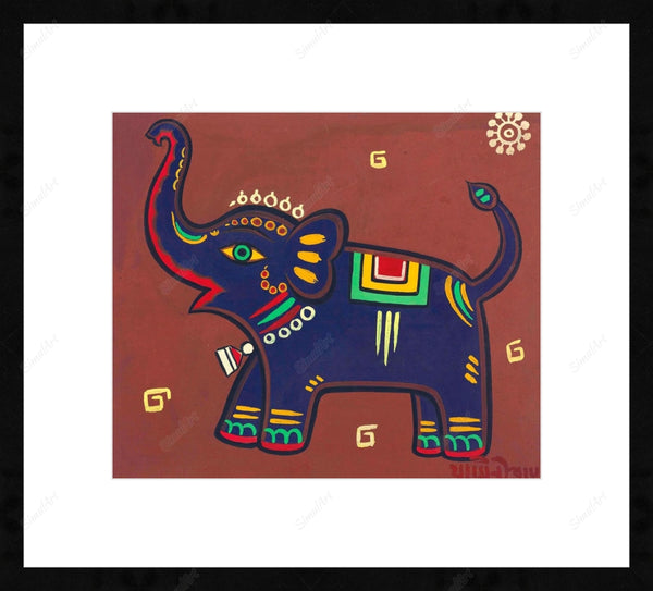 Jamini Roy Drawing