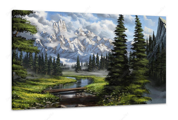 Abstract Landscape Art