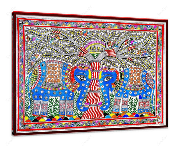 Traditional Madhubani Painting