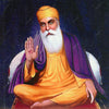 Guru Nanak Dev Ji Giving Blessing Exclusive Religious Self Adhes