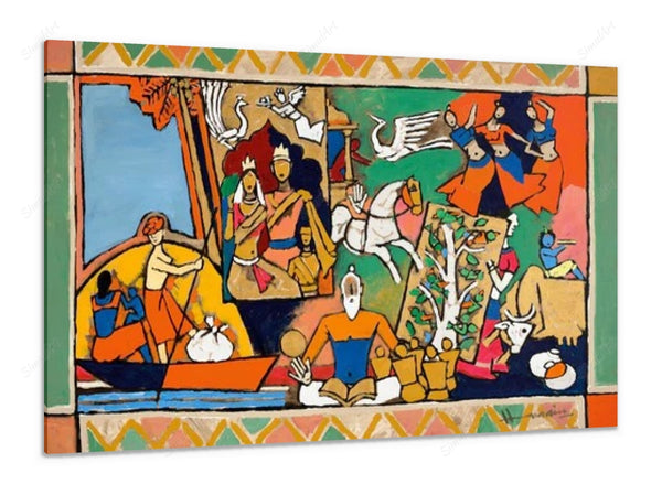 Mf Hussain Famous Paintings