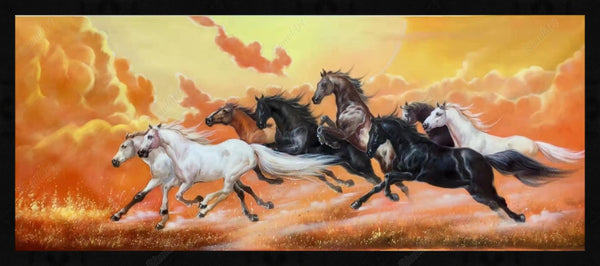 Feng Shui Horse Painting