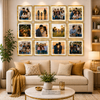 Synthetic Frame Gallary Wall