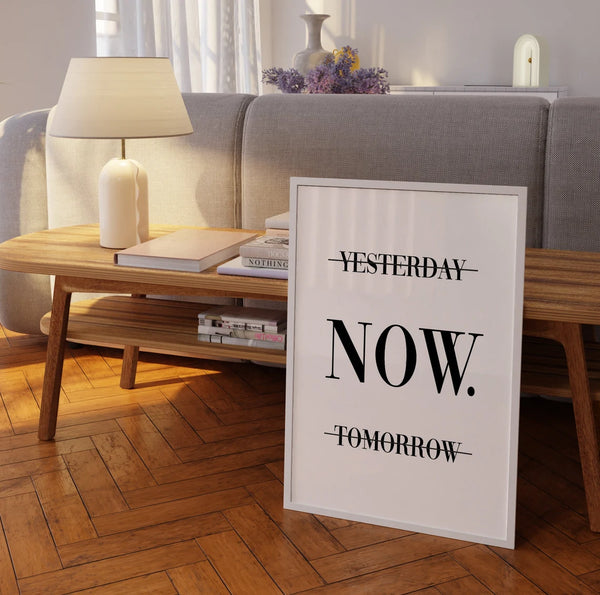 Minimalist Motivation Focus Print set