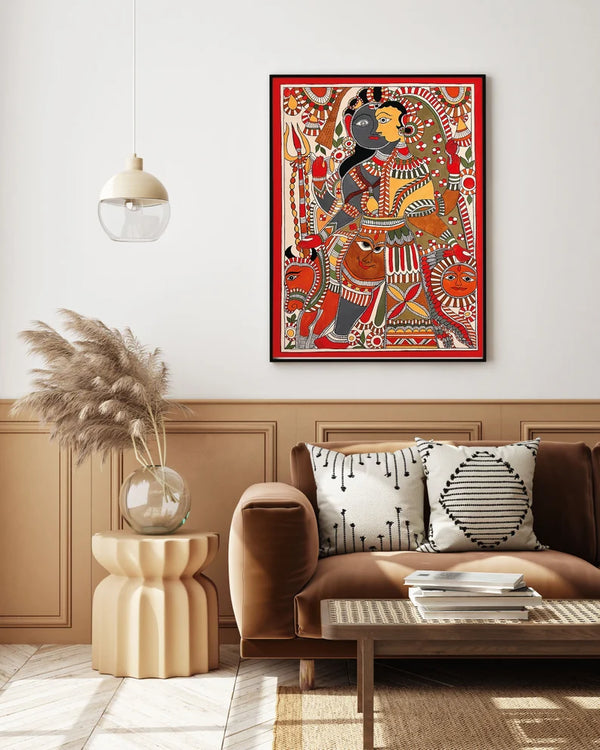 Indian Madhubani Painting