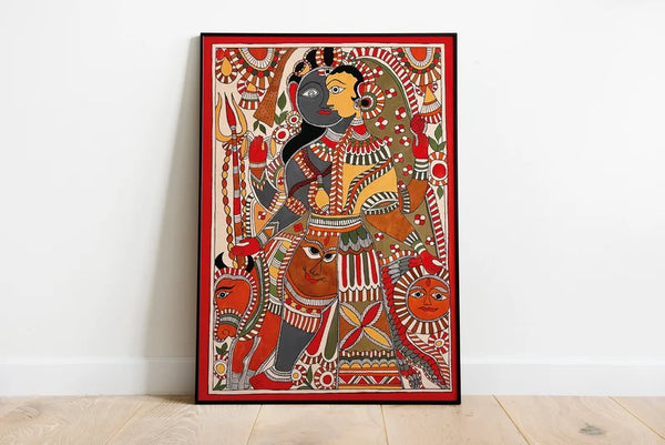 Indian Madhubani Painting