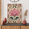 Floral Print Indian Folk Art Traditional Indian Floral Printable Wall Art