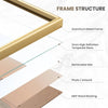 Golden Metal Frame