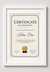 Certificate Frame – A4 & A3 | Premium Wooden Frames | Online Framing