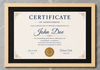 Certificate Frame – A4 & A3 | Premium Wooden Frames | Online Framing