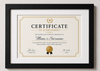 Certificate Frame – A4 & A3 | Premium Wooden Frames | Online Framing