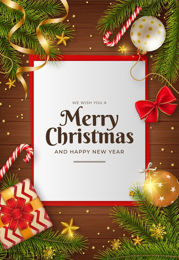 Merry christmas photo frames