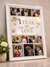 1 Year of Love Anniversary Photo Frame – Personalized First Wedding Anniversary Collage Frame