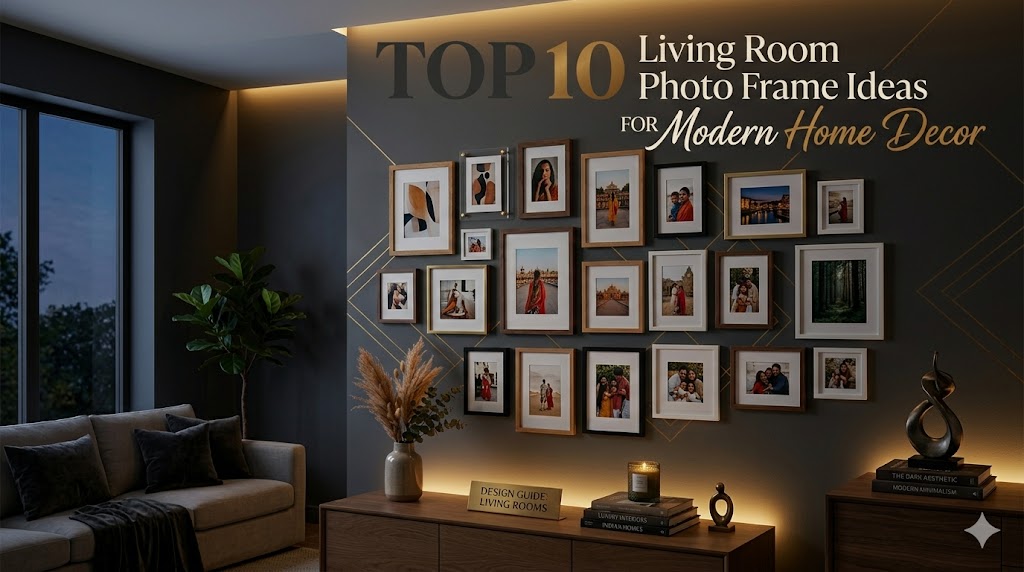 Top 10 Living Room Photo Frame Ideas for Modern Home Decor (2026 Guide)