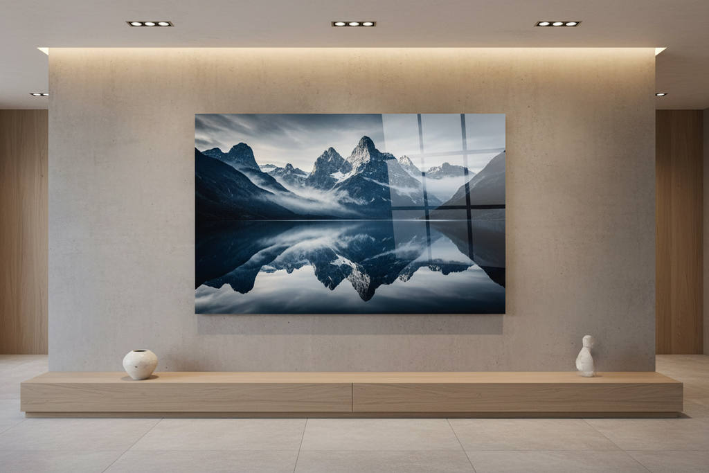 Glass Photo Prints: Luxury Wall Decor for Modern Interiors