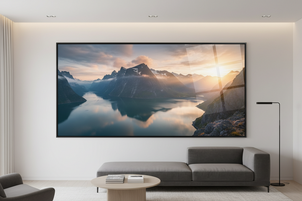How to Decorate Empty Walls with Photo Frames & Wall Art