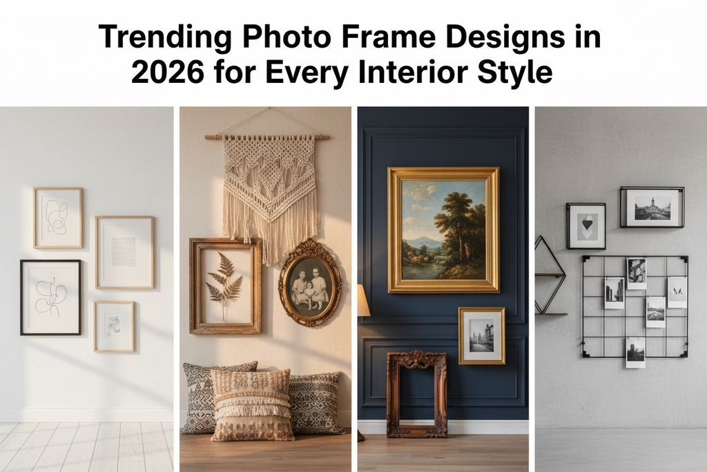 Trending Photo Frame Designs in 2026 for Every Interior Style