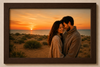 Slim Wooden 0.5 Inch Photo Frame