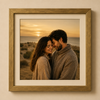 Slim Wooden 0.5 Inch Photo Frame