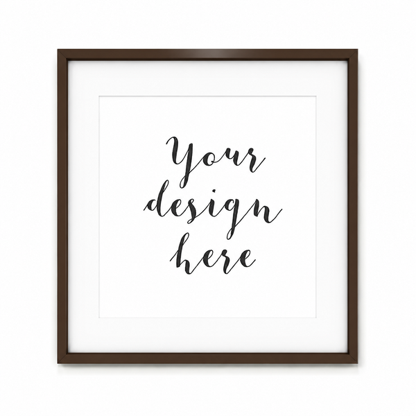 Square photo frame