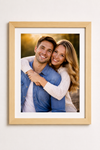 Modern Flat Wooden Photo Frame | Custom Wall Picture Frame Online