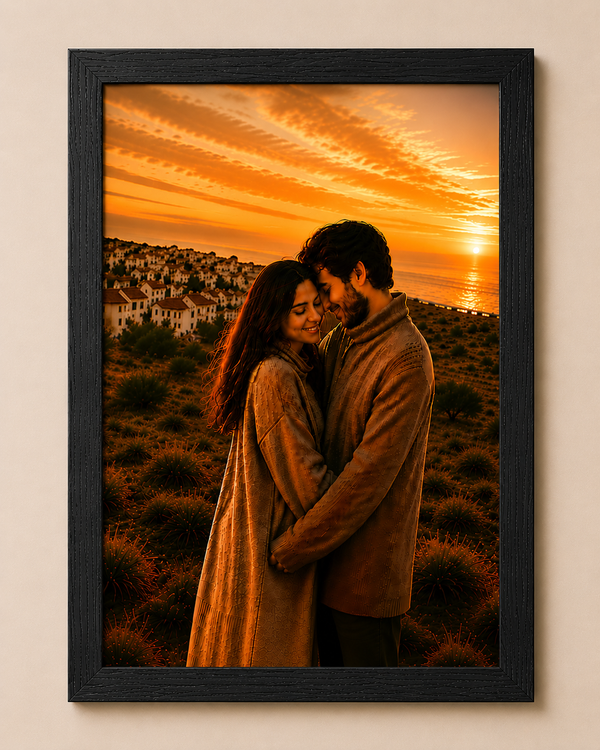Wooden 1.25 Inch Photo Frame