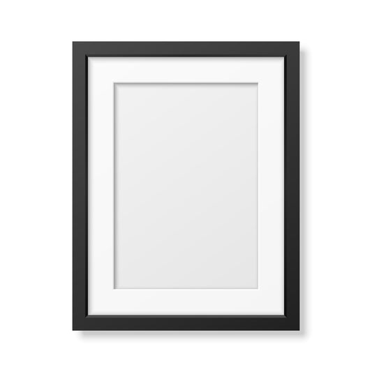 Black photo frame