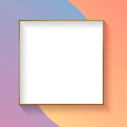 Square photo frame