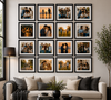 Metal Frame Gallery Wall