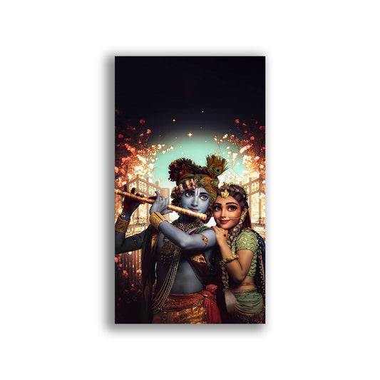 Radha Krishna Digital Painting