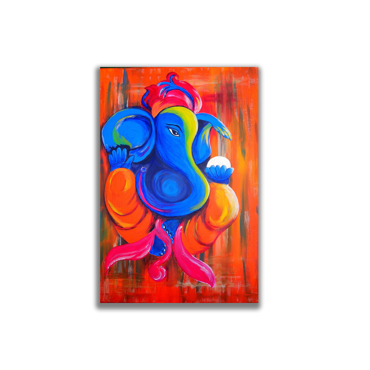 Ganesh Ji Canvas Painting