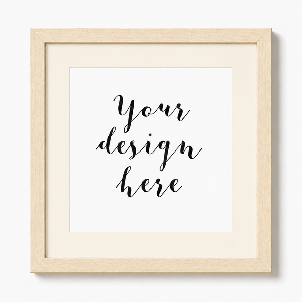 Square photo frame