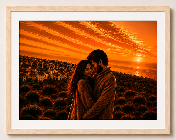 Wooden 1.25 Inch Photo Frame
