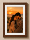 Slim Wooden 0.5 Inch Photo Frame