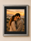 Slim Wooden 0.5 Inch Photo Frame