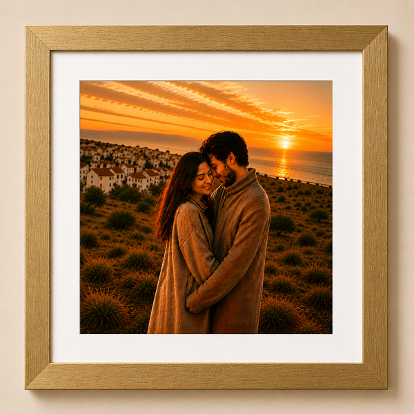 Wooden 1.25 Inch Photo Frame