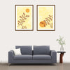 Abstract-golden-stone-art-hanging-pictures-waves-artistic Paintings