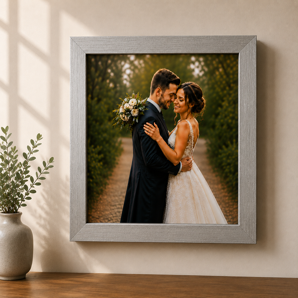 Slim Wooden 2 Inch Photo Frame