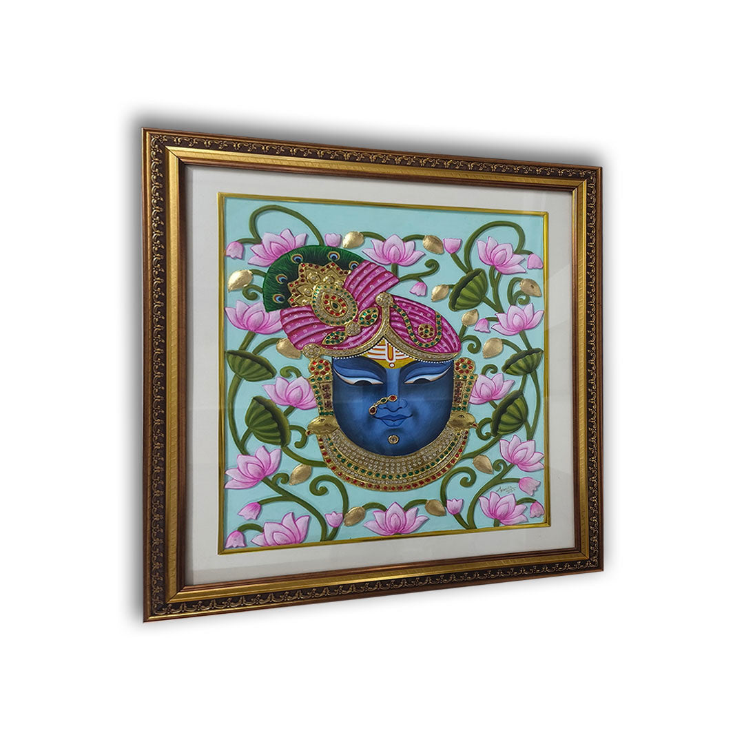 Shrinathji Pichwai Painting Mukharvind