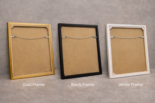 50th Golden Wedding Anniversary Photo Frame – Personalized Couple Photo Collage Frame