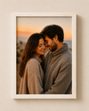 Slim Wooden 0.5 Inch Photo Frame
