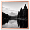 Obsidian Luxe Metal Frame – Premium Glossy Aluminum Picture Frame